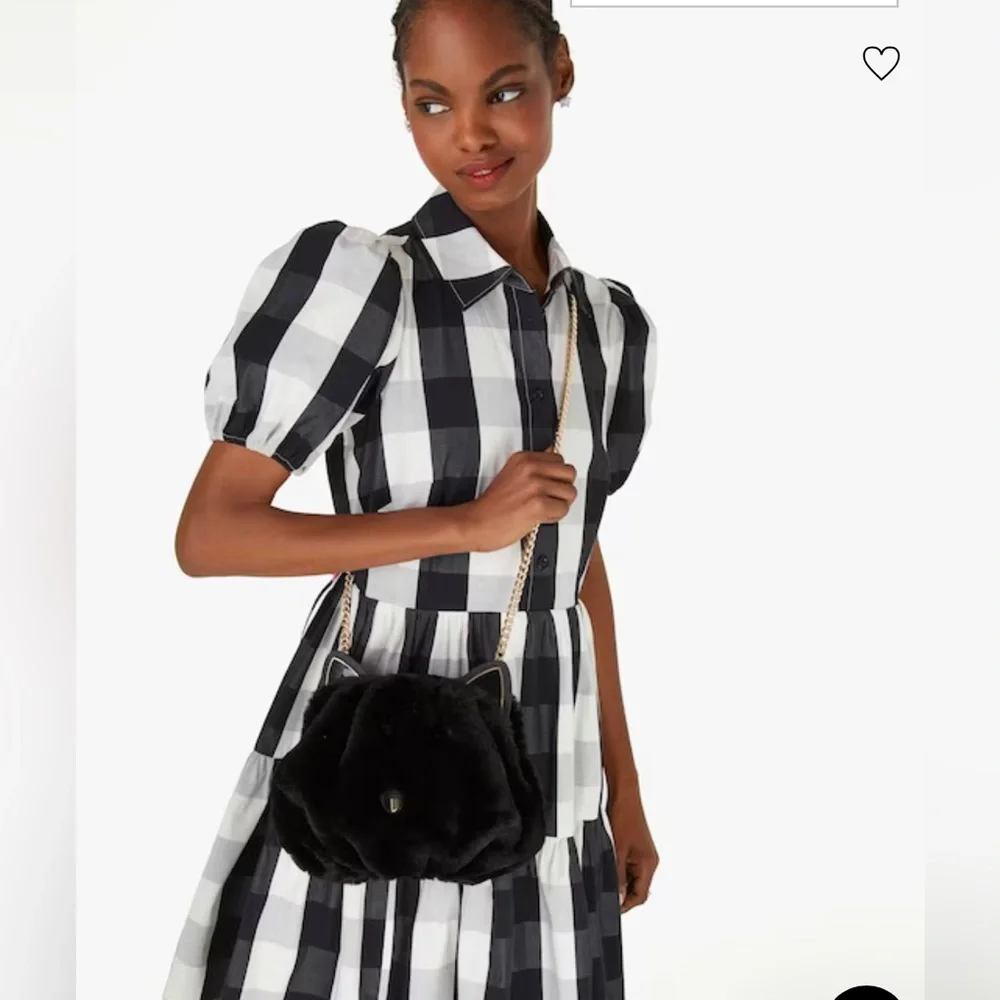 FACTORY SEALED! Kate Spade ♠️ Pitch Purrfect Black Cat 🐈‍⬛ Crossbody - Picture 4 of 7